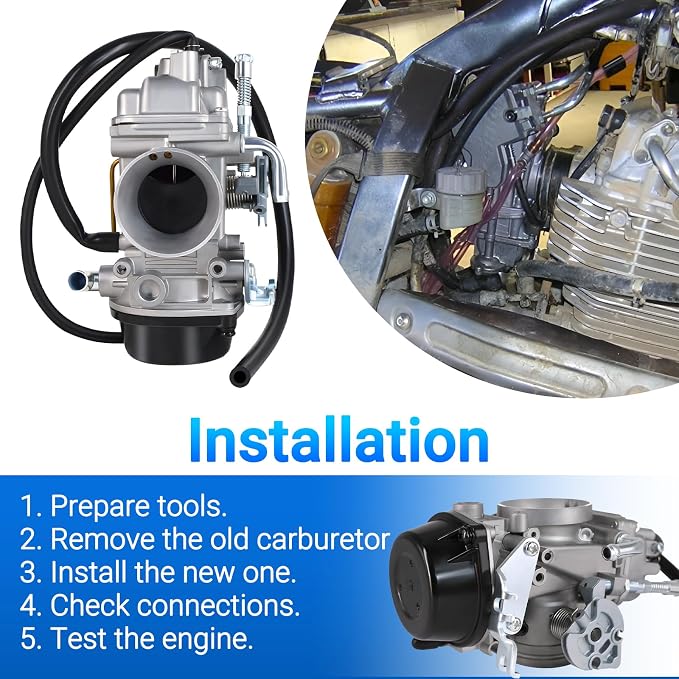 Carburetor Fits for 1996-2019 Suzuki DR650SE DR650 SE Replaces 13200-32E10 13200-32E11 13200-32E12 13200-32E61