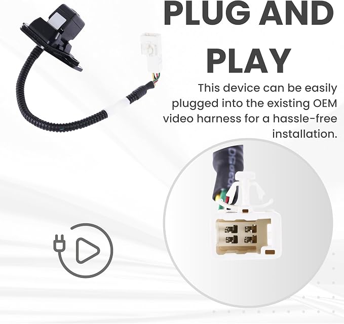 Backup Camera Replaces for 2006-2011 Lexus GS 300/350/430/460 | 2007-2011 Lexus GS 450h OE Part # 86790-30031 86790-30030