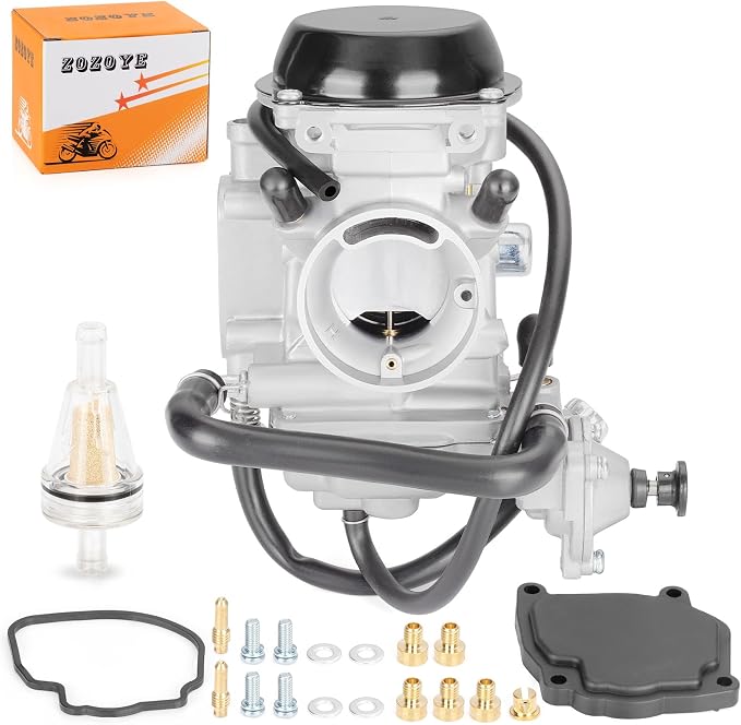 Carburetor Carb w/Diaphragm Cover for Arctic Cat 400 2x4/4x4 1998-2001 Bearcat 454 4x4 1998 500 4x4 1998-2000 (Exclude Auto Edition) 0470-361 0470-362