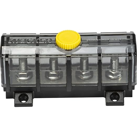 Kicker 47KMDB3 ABYC Compliant Ground Distribution Block