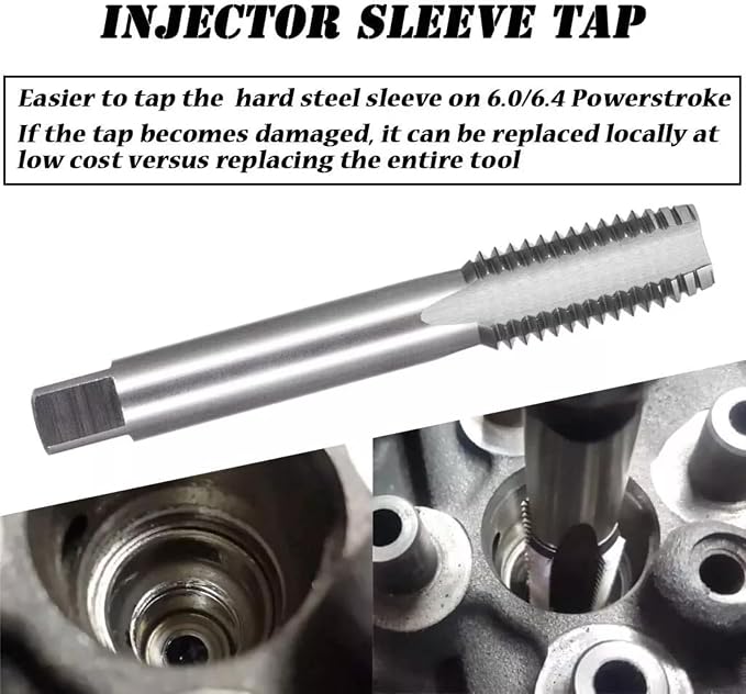 Fuel Injector Sleeve/Cup Remove & Install Tool Kit for All Ford Engines 6.0L and 6.4L 2003-2010