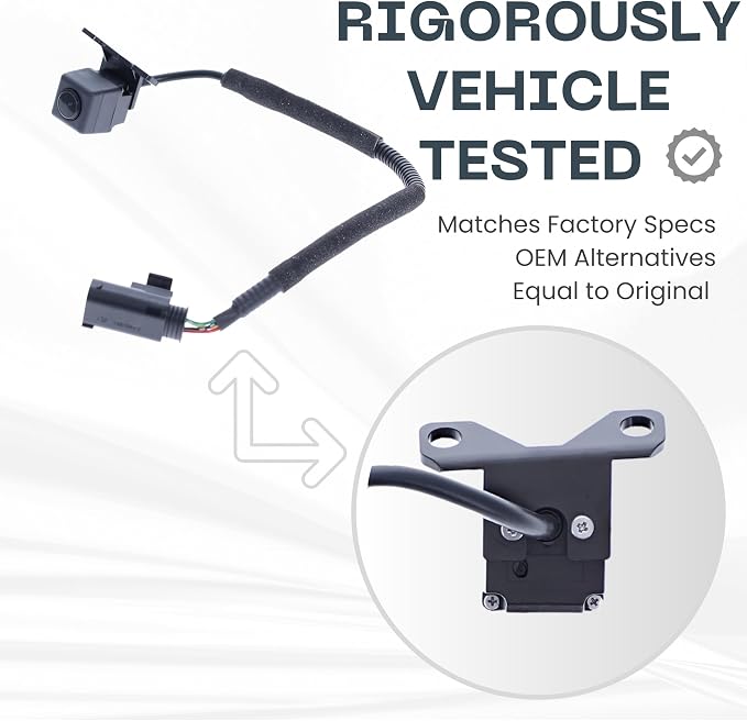 Backup Camera Replaces for 2011-2015 Kia Sportage OE Part # 957503W100, 957503W000, 95750-3w100, 95750-3W000