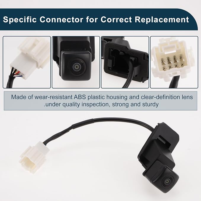 Rear View Camera for Honda HR-V for Honda Vezel 2014-2019 120-180 Degree No.39530T7MH01 License Plate Park Assist Camera Backup Reverse Camera