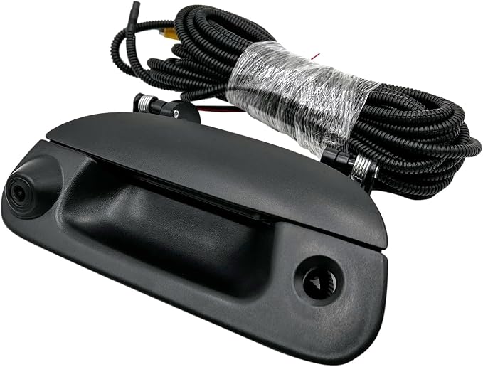 Rear View Backup Tailgate Handle Camera Compatible with Ford F150 1997-2003,F250 F350 F450 F550 1999-2007,Explorer 2001-2005,Lobo 2001-2003