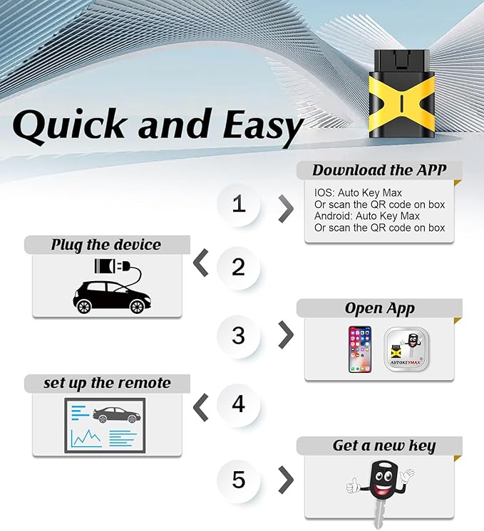 Car Remote Key Tool/Self Programmable for Large Number of car Models/Save and Simple(No Remote) (Blade Key Self Program Device)