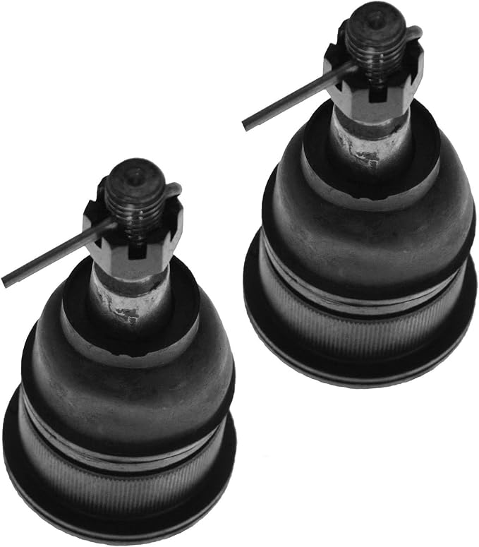 TRQ Front Upper Ball Joint Set Compatible with 99-19 Chevrolet GMC 03-09 Hummer