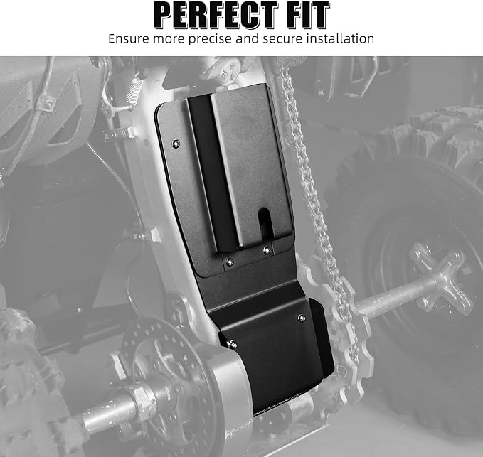 NICECNC Swing Arm Skid Plate Compatible with Yamaha Raptor 700R YFM700R 2013-2026, Raptor 700R YFM700R SE 2017-2026, Raptor 700 YFM700R 2014, See Fitments, Replacement for 1PE-F219X-00-00, Black