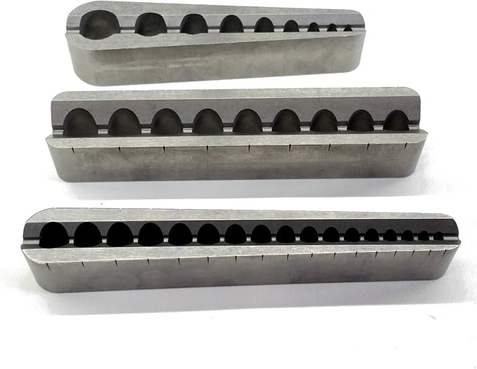 Big Gator Tools STD Series 3PC V-Drill Guide w/35 SAE Hole Sizes 1/8" - 5/8" 3PC Set