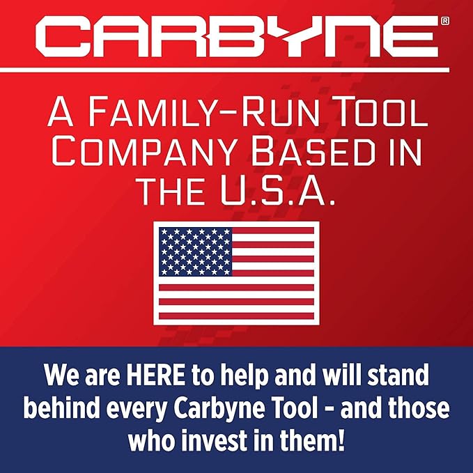 CARBYNE 7-Piece Metric Extra Long Hex (Allen) Bit Socket Set, 3mm to 10mm, 3/8 in. Drive, S2 Steel Bits, CrV Sockets, 6.1 in. Overall Length for Deep-Reach Access, Durable Storage Case