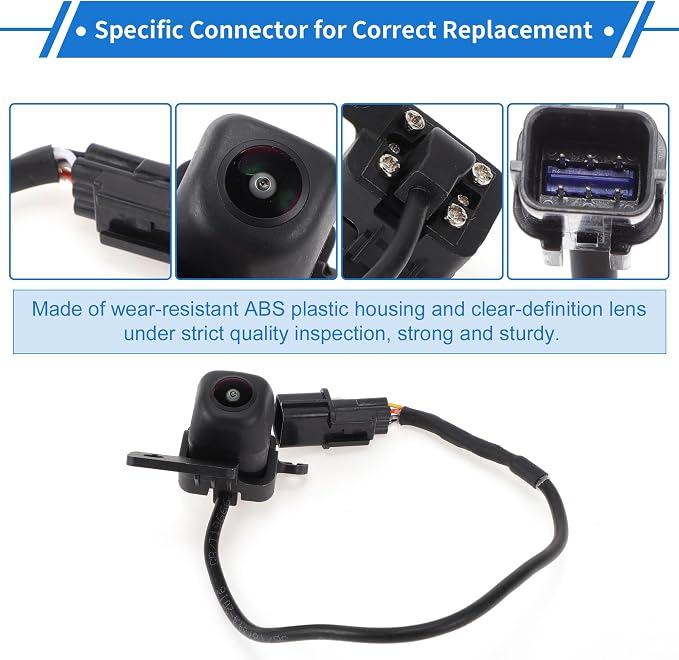 1 Pcs Rear View Camera for Hyundai Tucson IX35 2018 2019 2020 License Plate Park Assist Camera Backup Reverse Camera