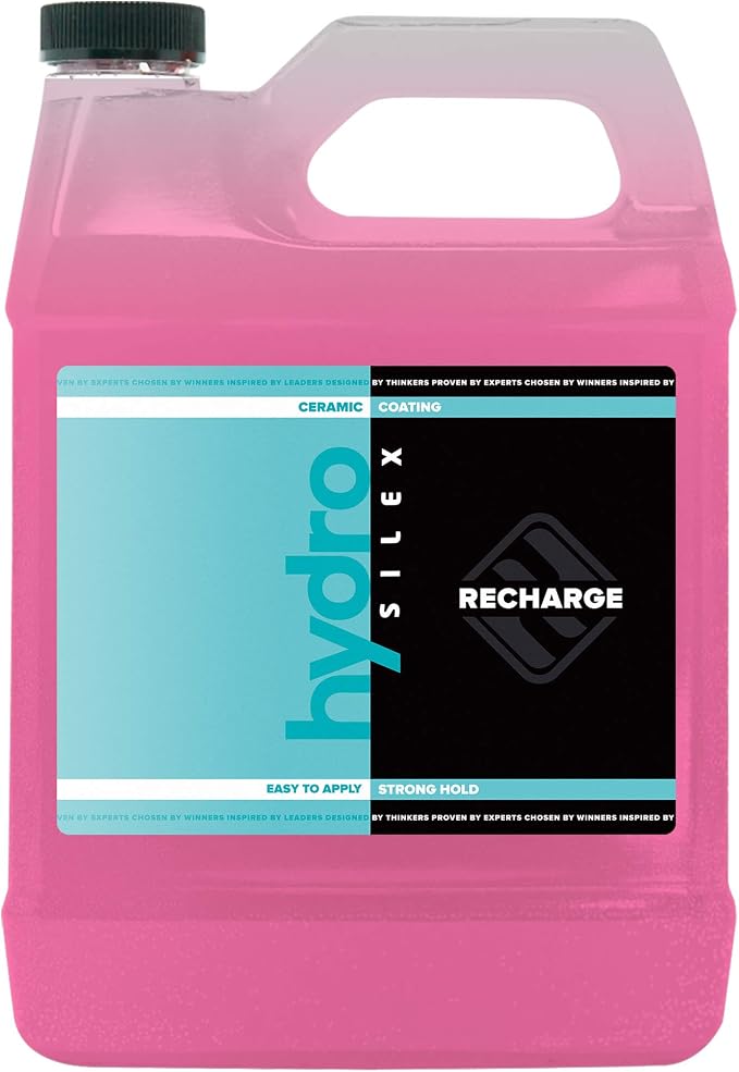 Recharge Ceramic Coating Spray (128oz) | Ultra-Hydrophobic Car Ceramic Detail Spray | Replaces Wax & Sealants | DIY-Friendly Protection for Cars, Trucks & SUVs | 6 Months of Protection