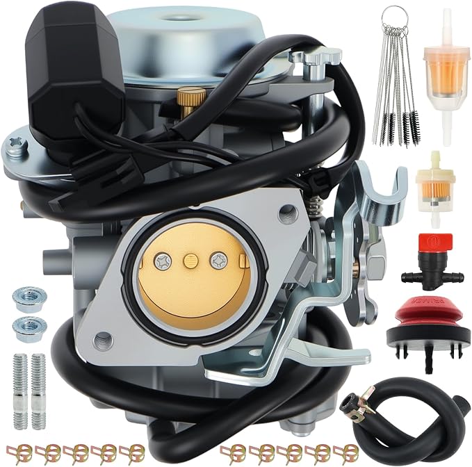 Carburetor Fit for XinYang 300cc, Trailmaster UTV Go Kart Msu Atv Buggy Parts XY 300 with Oil Filter