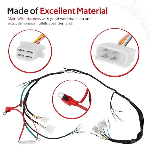 JAVIK Main Wire Harness for Honda SL100 1970-1971 O.E.M# 32100-110-671