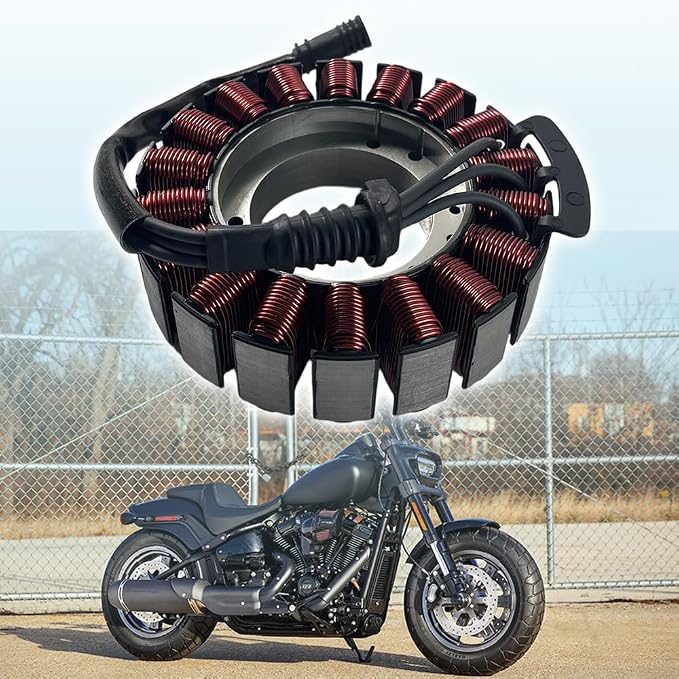 Stator Replacement for Harley Davidson 2017-2022 Road King/Road Glide/Street Glide,2018-2022 Softail,2017-2022 Tri Glide Ultra/Freewheeler,2019-2022 Electra Glide,Compatible with OEM 29900042