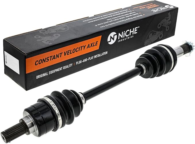 NICHE Rear CV Axle Drive Shaft for Yamaha Grizzly 700 XTR YFM700 YFM700P YFM700PSE 28P-2510F-10-00 2UD-2518E-10-00 B16-2530V-01-00