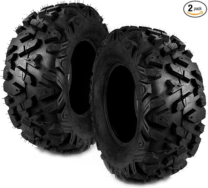 2 Pack 26x9-12 ATV UTV Tire, Torchbeam 26x9-12 All Terrain Tires 6 PR, Z-199