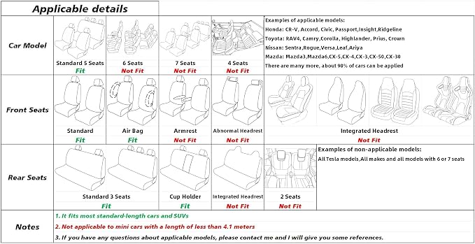 Cute Bear Leopard Print Car Seat Covers For Women,Universal Full Set (Bear) | Lovely Embroidered Cartoon Design For Daily Driving, Universal Fit For Most Cars, Soft Short Flannel With Stretch Backing