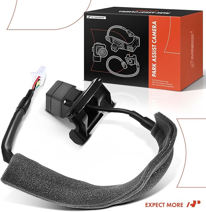 A-Premium Rear View Backup Camera Compatible with Infiniti | Parking Camera for 2004-2010 QX56 - Replace# V38740090