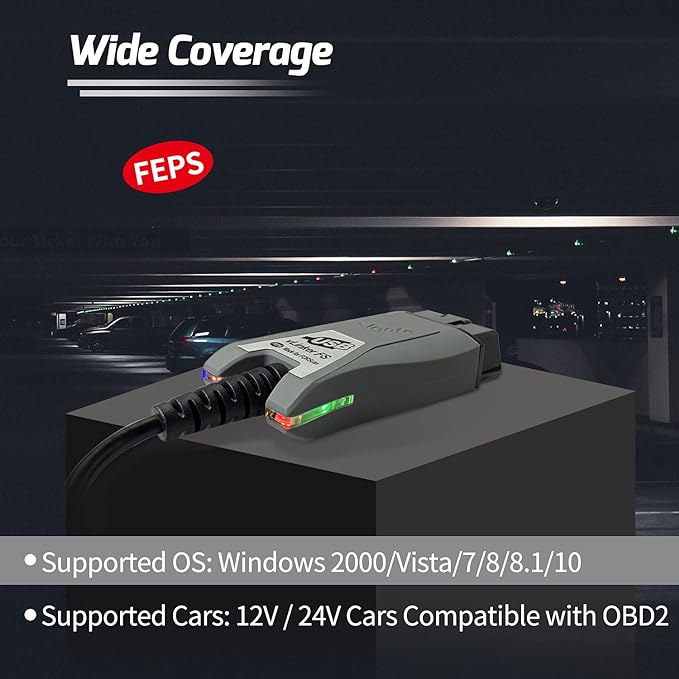 Vgate vLinker FD+ Bluetooth OBD2 Scanner for iOS Android & Vgate vLinker FS OBD2 USB Adapter for FORScan