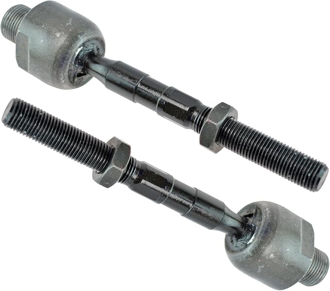 TRQ Front Inner Tie Rod Set 2 Piece Compatible with 2009-2013 Mazda 6