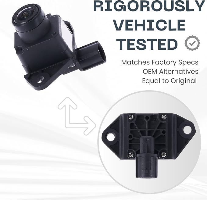 Backup Camera Replaces for Jeep 2016-2021 Grand Cherokee | 2022 Grand Cherokee WK OE Part # 68367609AA, 68274727AB, 68274727AC, 68319465AA, 68319465AB