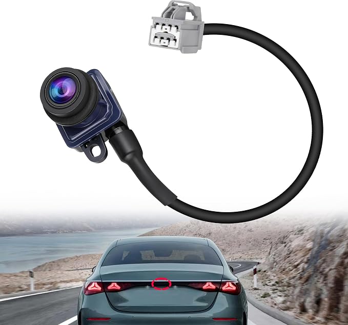 Backup Camera Rear View Parking Assist Camera 170° HD Night Vision for Dodge Dart 2013 2014 2015 2016, Replaces 56038990AA, 56038990AB, 56038990AC, 1WY78GW7AA