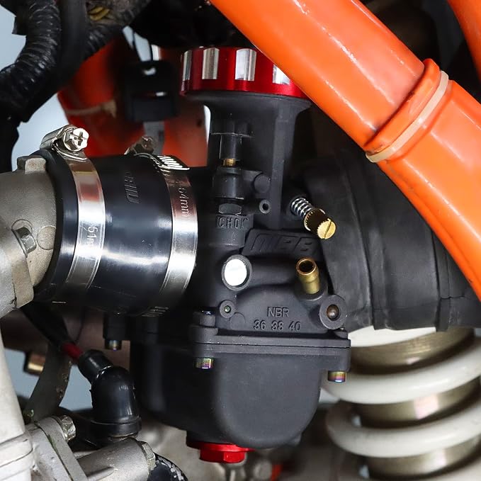 NIBBI Carburetor PWK 36mm Motorcycle, 400cc-450cc Power Carb With Carb Jets, Fit GY6 Engine Dirt Bike Mini Bike SSR TTR Apollo HAWK250 TaoTao ATV