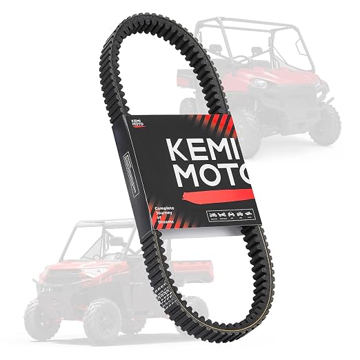 KEMIMOTO 3211218 CVT Drive Belt Compatible with Polaris Ranger 1000/Crew 1000 2020+, Ranger SP 570/Crew 570 SP 2022+, Heavy Duty UTV Drive Belt Replacement for 3211218 (Not for XP 1000/Full-Size 570)