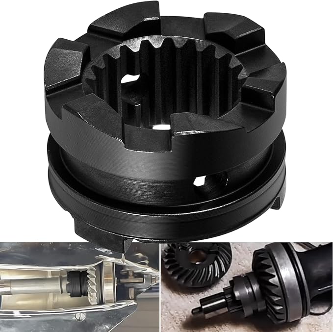 Bonbo Boat Motor Clutch Dog 3 Jaw Reverse Replace for Mercury Clutch Dog Shifter 52-822539t Replace for GLM #11061, Replace for Sierra #18-2236