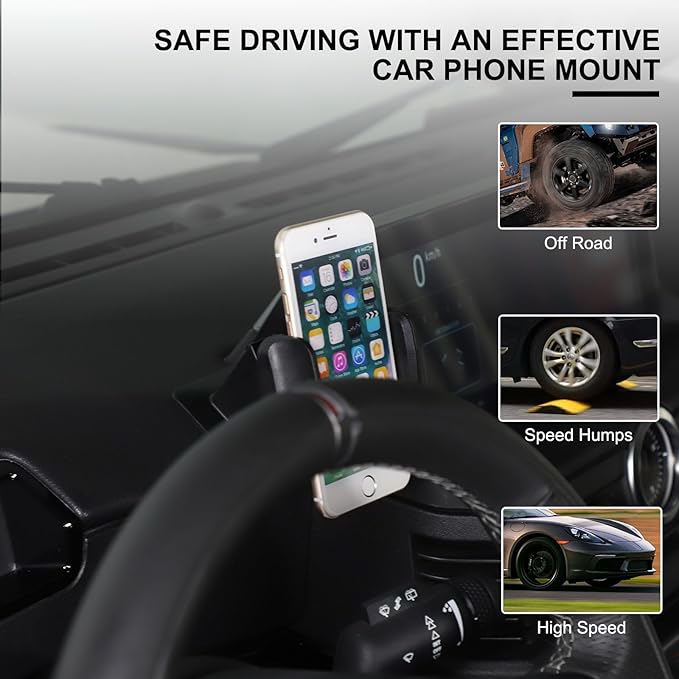 Car Mobile Phone Holder The Navigation Screen Compatible with Ineos Grenadier 2020-2026 Adjustable 360° Central Control Phone Holder Accessories (Left,Style A)