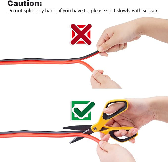 CARTMAN 4 Gauge 16 Feet Jumper Cables 300AMP Heavy Duty Booster Cable in Carry Bag