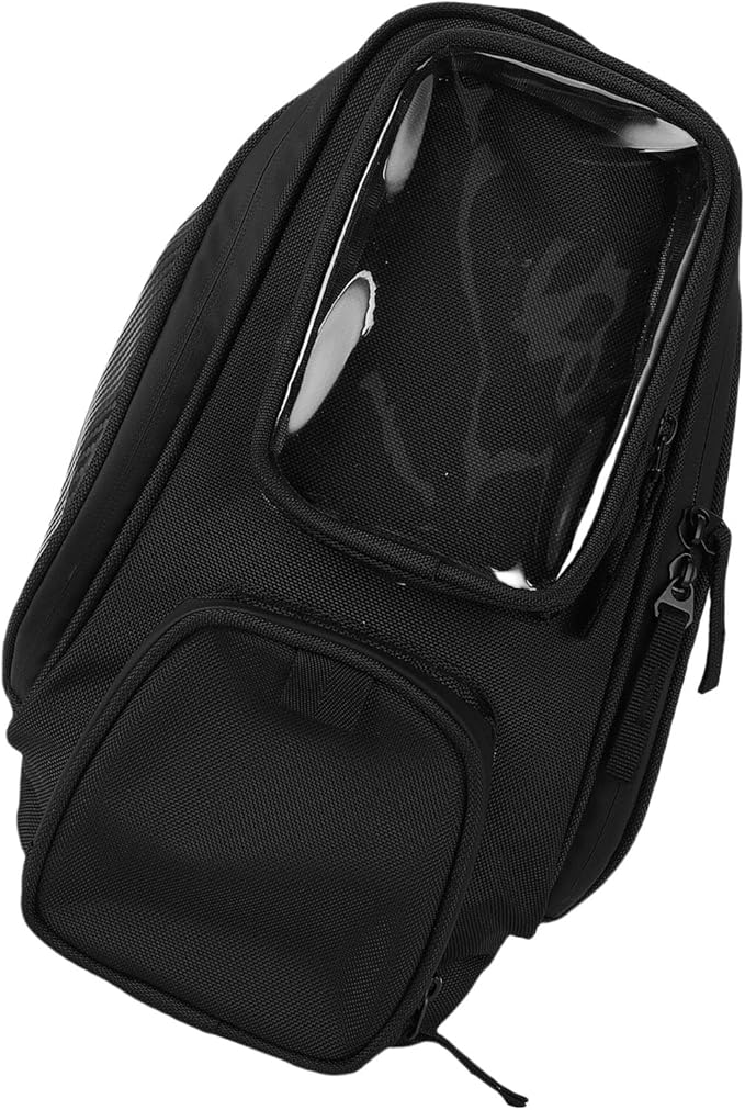 Estink Motorcycle Bag, Rainproof Oxford Cloth Motorbike Tank Bag with Magnetic Fastening, Convenient for Riding and Navigation