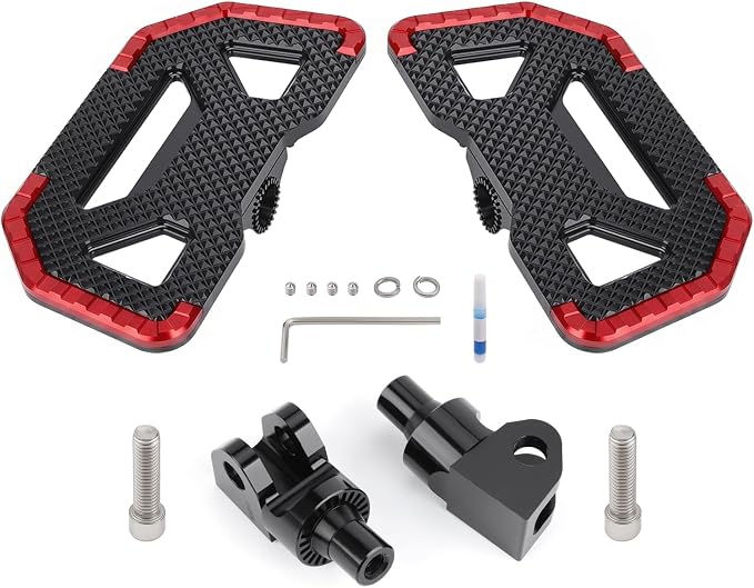 Foot Pegs for Honda Rebel 300 500 CMX300 CMX500 2017-2025 | 360° billet CNC foot pegs with enhanced grip for confident commuting and weekend riding.