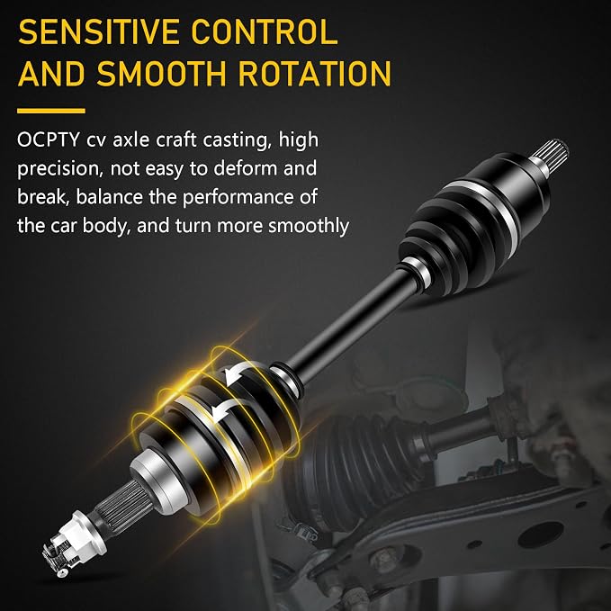 OCPTY CV Axle Shaft Assembly Replacement for 2007-2009 for Honda Rancher 420 Front Left Right 44220-HP5-601 2007 2008 2009