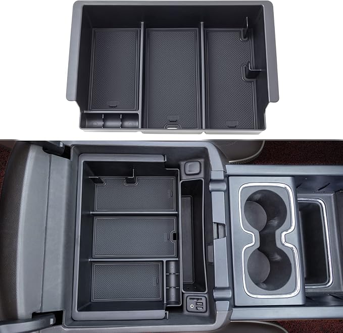 JKCOVER Full-size Tray and Under Seat Vent Deflectors Compatible with 2014-2018 Chevy Silverado/GMC Sierra 1500, 2015-2019 Chevy Silverado/GMC Sierra 2500/3500 HD Accessories