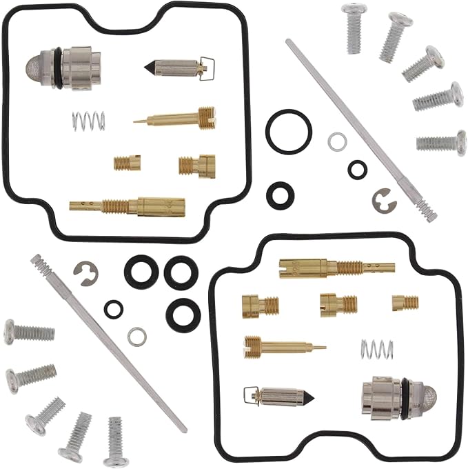 All Balls Racing 26-1368 Carburetor Rebuild Kit Compatible with/Replacement For Yamaha Yfm660R Raptor 2001-2005
