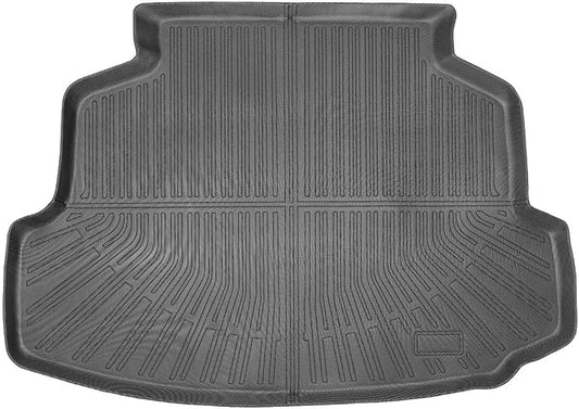 Trunk Liner Cargo Liners for Toyota Corolla 2009-2013 Rear Trunk Floor Mats 3D Boot Tray All-Weather TPE Black