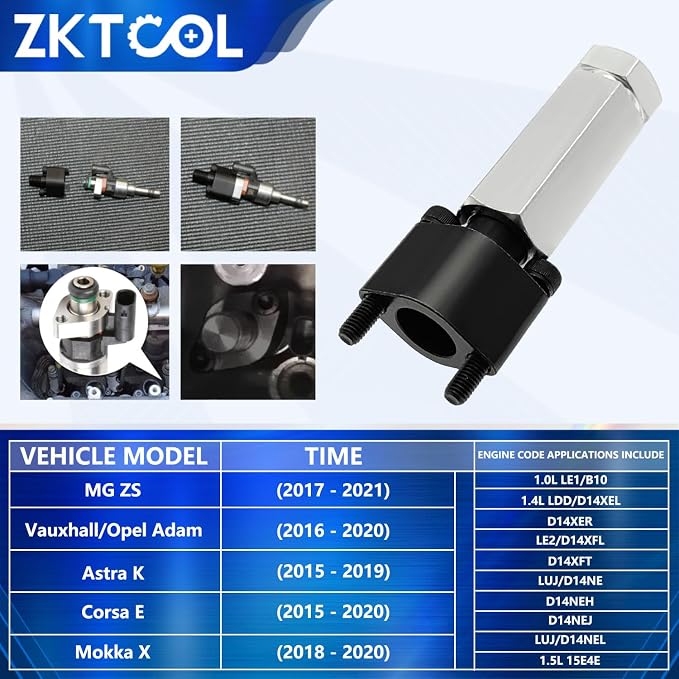 Engine Timing kit and Injector Removal Tool for Buick Excelle Weilang Chevrolet Cruze Roewe RX5 1.5T,1.4,1.0 Engine