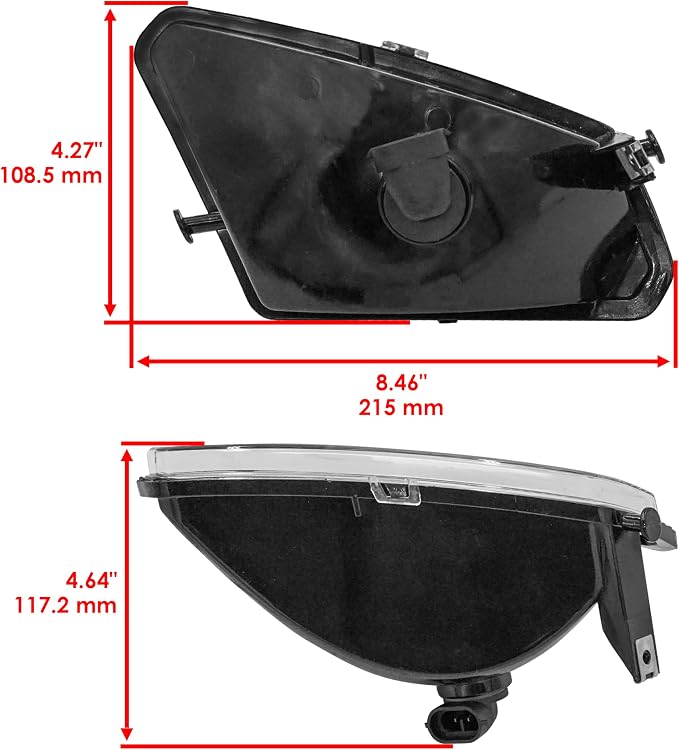 Caltric Left And Right Headlight Bulb Compatible with Polaris Sportsman 700 Efi 2005-2007/X2 700 Efi 2008