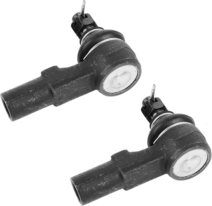 TRQ Outer Driver and Passenger Side Tie Rod Set 2 Piece Compatible with 95-04 Toyota Tacoma Base RWD 01-04 S-Runner RWD 95-04 SR5 95-03 DLX 98-04 Limited