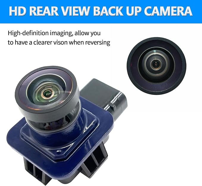 Rear View Back Up Camera Compatible with Lincoln Navigator 2015-2017 Replaces FL7Z19G490B FL7Z-19G490-B