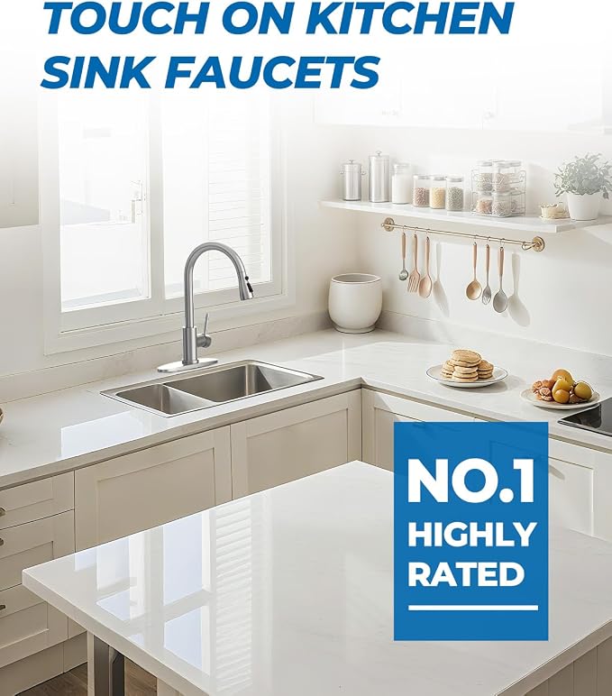 WEWE Drinking Water Faucet, Lead-Free Kitchen Water Filter Faucet for Reverse Osmosis or Water Filtration System, RO Faucet, Matte Black