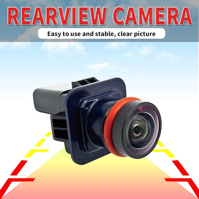 Rear View Back Up Camera Reverse Park Assist Camera Compatible with Lincoln MKX 2013 2014 2015 Backup Camera Replaces EA1Z-19G490-A DA1Z-19G490-A
