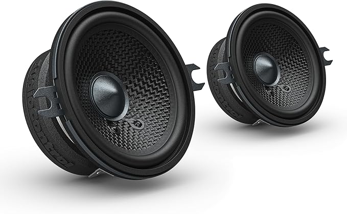 AudioControl Altitude Series 2.75" Component Car Speakers Set (Pair), 50W RMS, 4 Ohms, Easy Installation, Crossover Included, Shallow Mount Compact Midrange Speakers for Truck or Car Audio System
