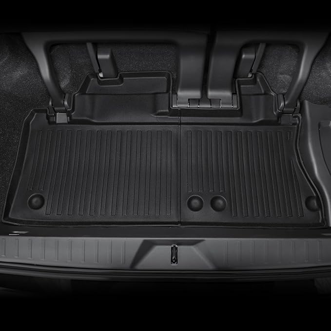 Floor Mats for Toyota Sienna 2021-2026, All Weather Floor Mats Lower Trunk Cargo Liner Accessories, Full Coverage Set (Fit 7 Seats)