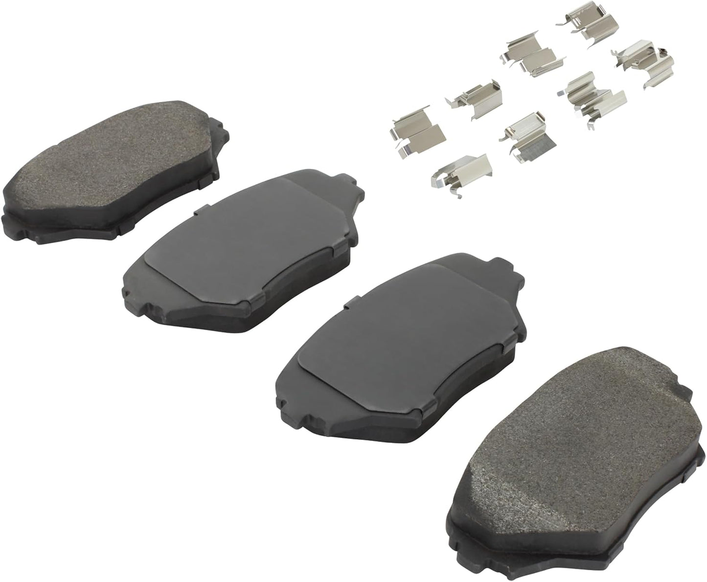 Premium Ceramic Front Brake Pads (1001-0862C) Compatible with Toyota RAV4 2001-2005