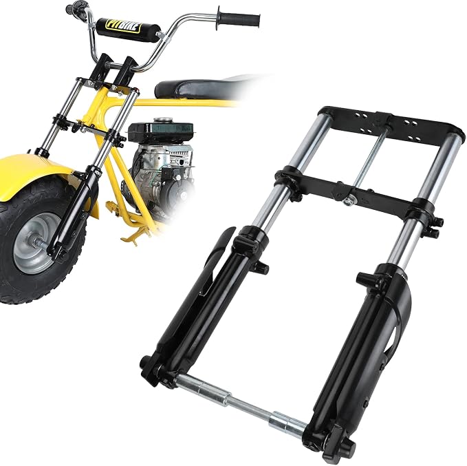 Mini Bike Front Fork Suspension Kit Replacement for Monster Mega Moto MMB80 MMB105 80cc 105cc Motovox MBX10 MBX11 Coleman CT100U Baja DB30 GMB100 TrailMaster Storm 200 Parts