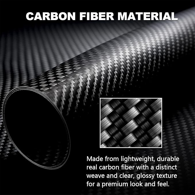 Real Carbon Fiber AC Air Vent Trim Compatible with Corvette C8 2020-2026, Interior Decor Sticker Accessories
