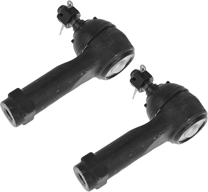 TRQ Front Outer Tie Rod Set 2 Piece Compatible with 1999-2004 Honda Odyssey