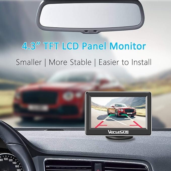 VM1 Backup Camera with 10M Extension Cable and VC1 Camera Bundle Sales
